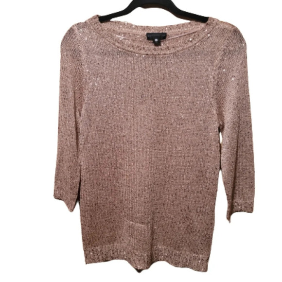 Worthington gold sparkle sweater - Picture 1 of 4